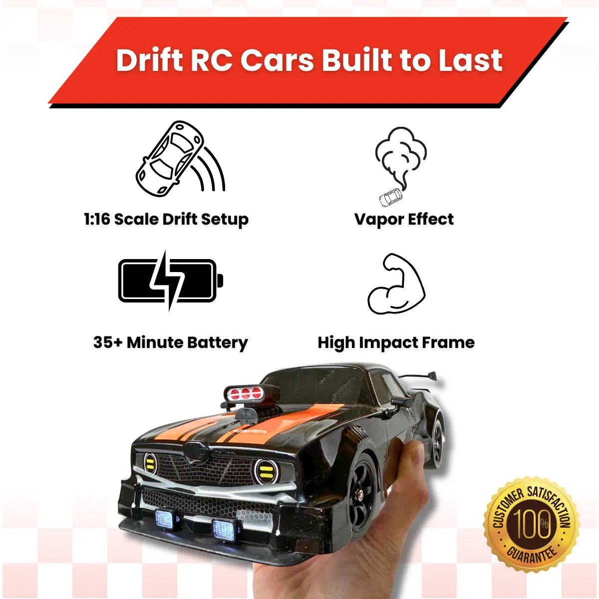 Drifty Glides Vapor Drift RC Car