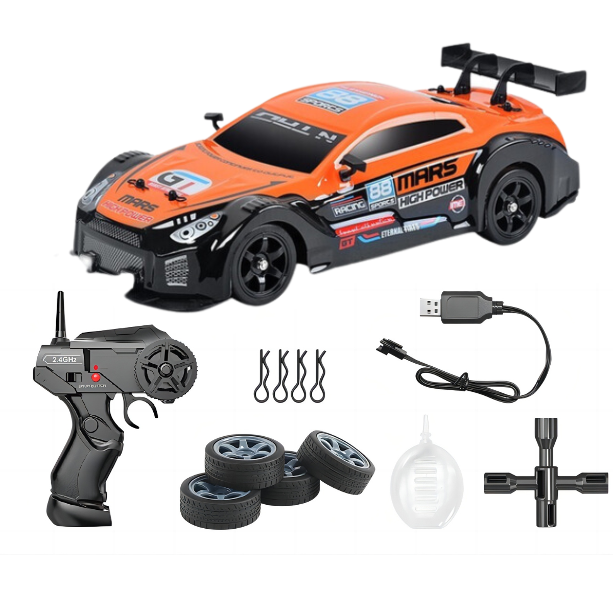 Drifty Glides Vapor Drift RC Car